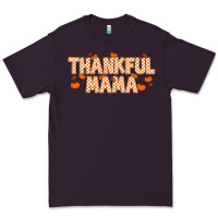 Plum Thankful Mama Premium Tee - MaliasSmallBusiness