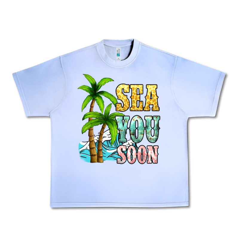 Sea You Soon Urban Heavy Tee by NancyCooperArtShop | Teevron