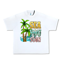 White Sea you soon Urban Heavy Tee - NancyCooperArtShop