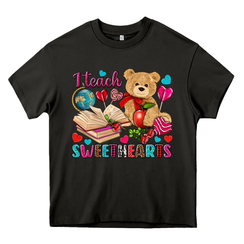I Teach Sweethearts Heavy Core Tee by NancyCooperArtShop | Teevron