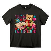Asphalt i teach sweethearts Heavy Core Tee - NancyCooperArtShop