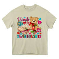 Mossy i teach sweethearts Heavy Core Tee - NancyCooperArtShop