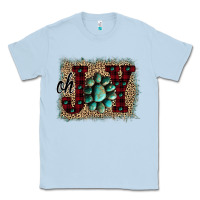 Dusty Blue Oh Joy Christmas Classic Tee - Bettercallsaul