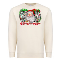Sandshell with god all things are possible santa Premium Sweatshirt - CowhideDigitalArt