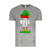Cloud Rock Boss Elf Matching Family Christmas Vintage Tee - lanVoArt