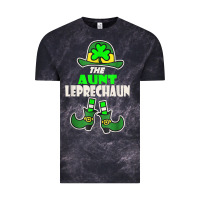Cloud Black funny the aunt irish leprechaun st patricks day gift t shirt Vintage Tee - lanVoArt