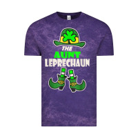 Cloud Purple funny the aunt irish leprechaun st patricks day gift t shirt Vintage Tee - lanVoArt