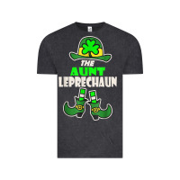 Vintage Black funny the aunt irish leprechaun st patricks day gift t shirt Vintage Tee - lanVoArt