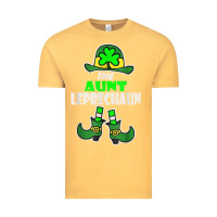 Funny The Aunt Irish Leprechaun St Patricks Day Gift T Shirt Vintage Tee | Teevron