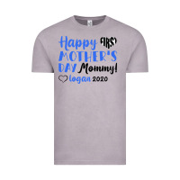Happy First Mother's Day Mommy! Logan 2020 Vintage Tee | Teevron