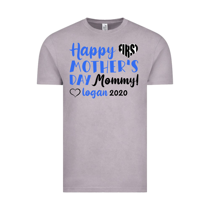 Happy First Mother's Day Mommy! Logan 2020 Vintage Tee by Bettercallsaul | Teevron