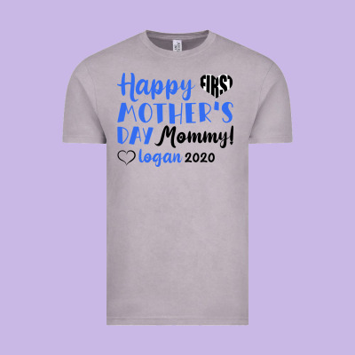 Happy First Mother's Day Mommy! Logan 2020 Vintage Tee Designed By Bettercallsaul