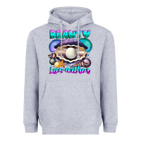 Heather Grey Beauty Lies Within Heavyweight Hoodie - CowhideDigitalArt