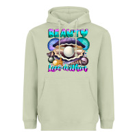 Matcha Beauty Lies Within Heavyweight Hoodie - CowhideDigitalArt