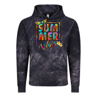 Cloud Black summer vibes Vintage Hoodie - NancyCooperArtShop