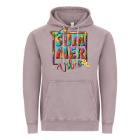 Vintage Zinc summer vibes Vintage Hoodie - NancyCooperArtShop