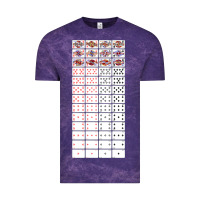 Cloud Purple deck of cards   joke gifts   playing cards Vintage Tee - lanVoArt