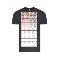 Vintage Black deck of cards   joke gifts   playing cards Vintage Tee - lanVoArt