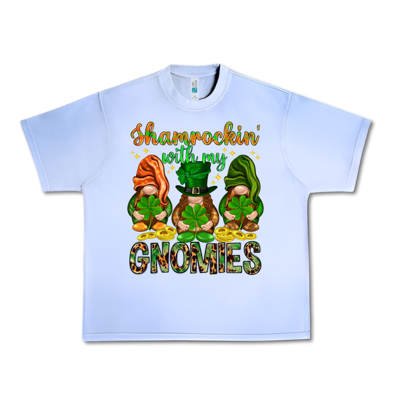 Shamrockin With My Gnomies Urban Heavy Tee by NancyCooperArtShop | Teevron