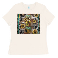 Bone Senior 2023 western Ladies Tee - NancyCooperArtShop