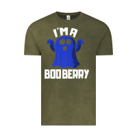 Vintage Olive Boo Berry Halloween Funny Blueberry for Berries Fans Premium Vintage Tee - lanVoArt