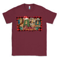 Burgundy Papa Claus Classic Tee - Bettercallsaul