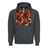 Smoke american football seamless pattern Zipper Hoodie - BundleAndBundleShop