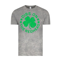 Cloud Rock dibs on the redhead  st patricks day Vintage Tee - lanVoArt