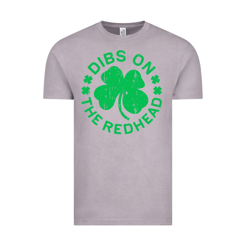 Dibs On The Redhead  St Patricks Day Vintage Tee by lanVoArt | Teevron