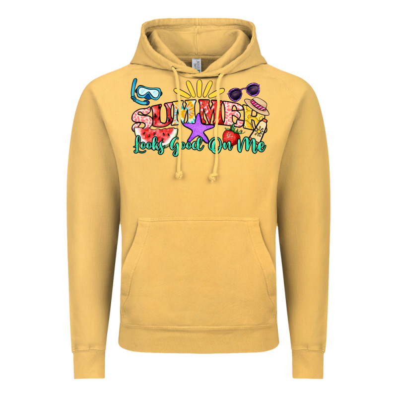 Summer Looks Good On Me Vintage Hoodie by NancyCooperArtShop | Teevron