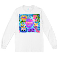 White i need vitamin sea Long Sleeve Tee - TumblerDesignByShophia