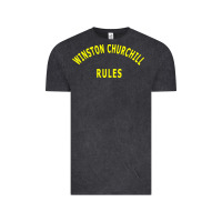 Vintage Black Trending Winston Churchill Rules Vintage Tee - lanVoArt