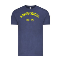 Vintage Denim Trending Winston Churchill Rules Vintage Tee - lanVoArt