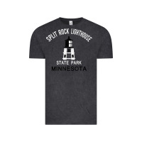 Vintage Black Trending Split Rock Lighthouse Minnesota State Park Vintage Tee - lanVoArt