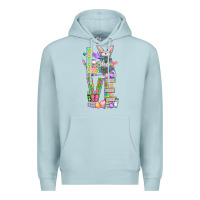 Blue Mist Love Easter Nurse Premium Hoodie - BundleAndBundleShop
