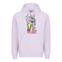 Lilac Love Easter Nurse Premium Hoodie - BundleAndBundleShop