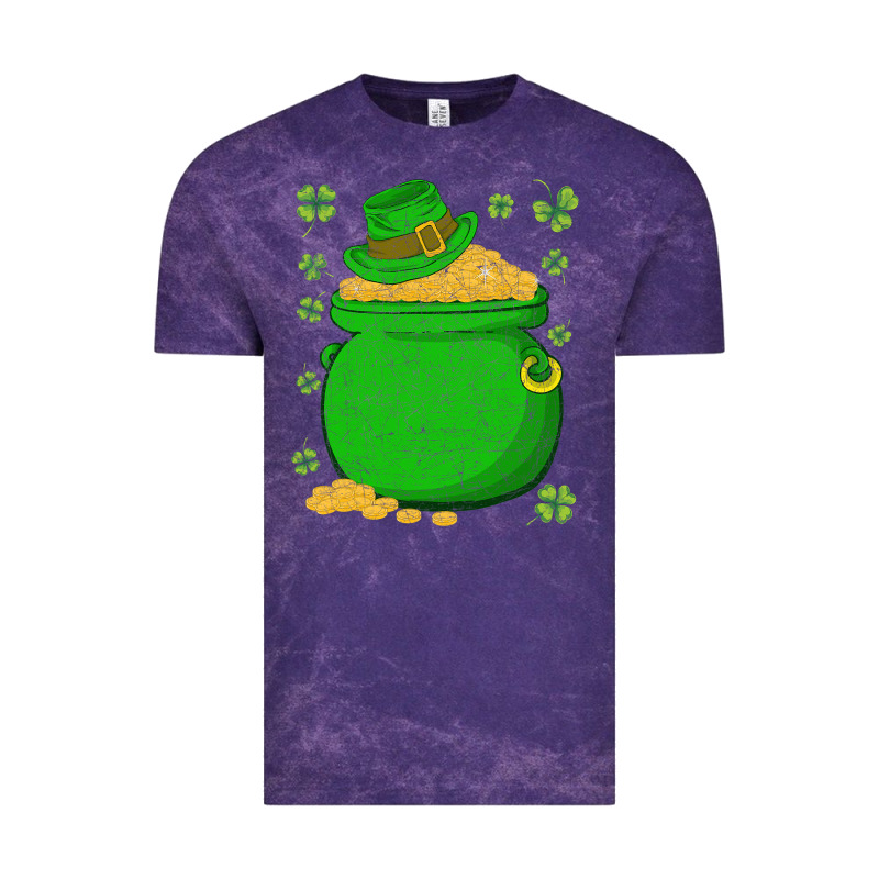 Ireland Leprechaun Hat Pot Of Gold Irish St Patricks Day Vintage Tee by lanVoArt | Teevron