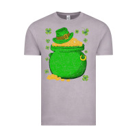 Vintage Zinc ireland leprechaun hat pot of gold irish st patricks day Vintage Tee - lanVoArt