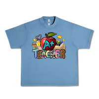 Pebble Blue a teacher Urban Heavy Tee - NancyCooperArtShop