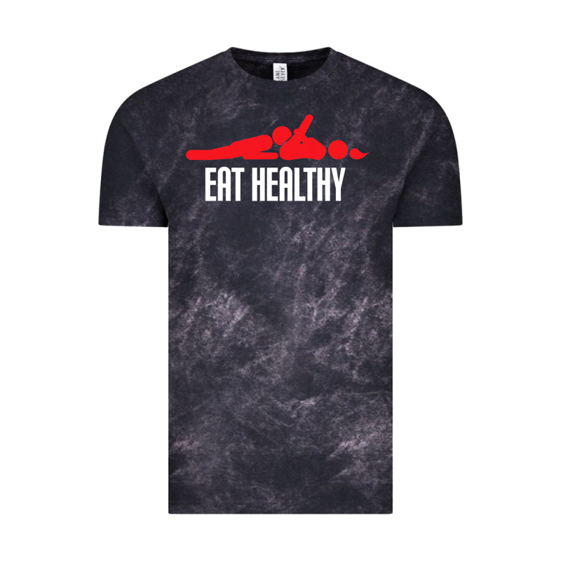 Funny Eat Healthy Sexy Tee Mens Rude Valentine Day Gifts Vintage Tee by lanVoArt | Teevron