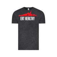 Vintage Black funny eat healthy sexy tee mens rude valentine day gifts Vintage Tee - lanVoArt