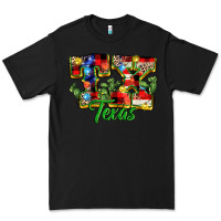Black Christmas Texas Premium Tee - MaliasSmallBusiness
