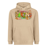 Mushroom Christmas Baking Crew Heavyweight Hoodie - CowhideDigitalArt