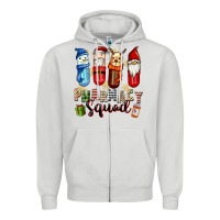 Dove Grey pharmacy squad christmas Zipper Hoodie - FaDigitalArtStudio