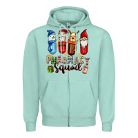 Seafoam pharmacy squad christmas Zipper Hoodie - FaDigitalArtStudio