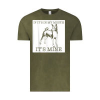 Vintage Olive basenji funny dog lover gift t shirt Vintage Tee - lanVoArt