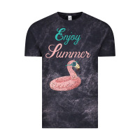 Cloud Black Enjoy Summer Vintage Tee - Bettercallsaul