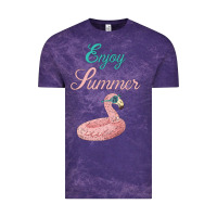 Cloud Purple Enjoy Summer Vintage Tee - Bettercallsaul