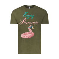 Vintage Olive Enjoy Summer Vintage Tee - Bettercallsaul