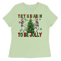 Tis' The Season To Be Jolly Ladies Tee | Teevron
